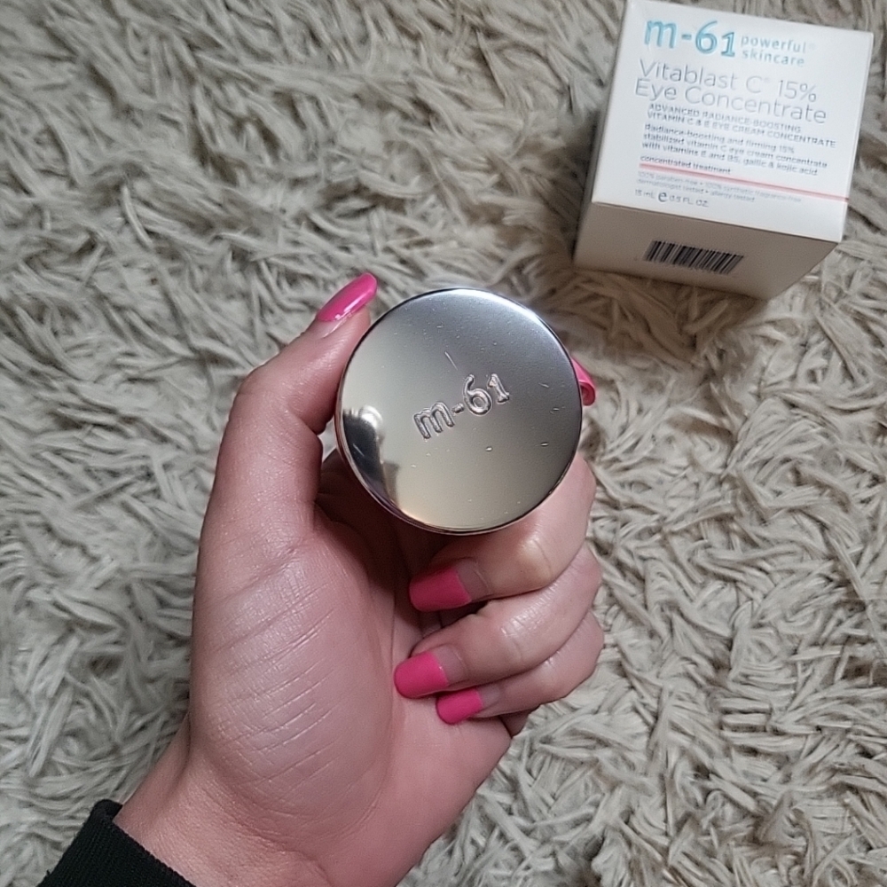 M-61 Powerful Skincare Vitablast C 15% Radiance-Boosting EYE CONCENTRATE 0.5 oz - Picture 4 of 10